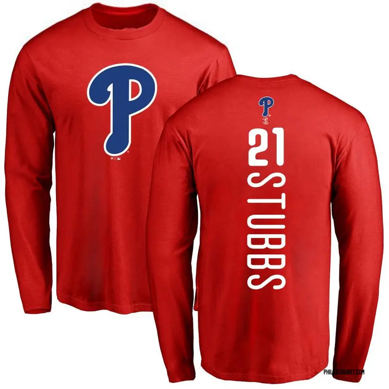 Garrett Stubbs Philadelphia Phillies Youth Red Roster Name & Number T-Shirt  